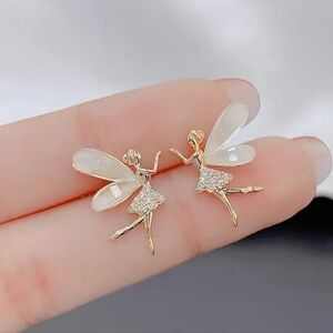 Fairy Earrings/Goldtone